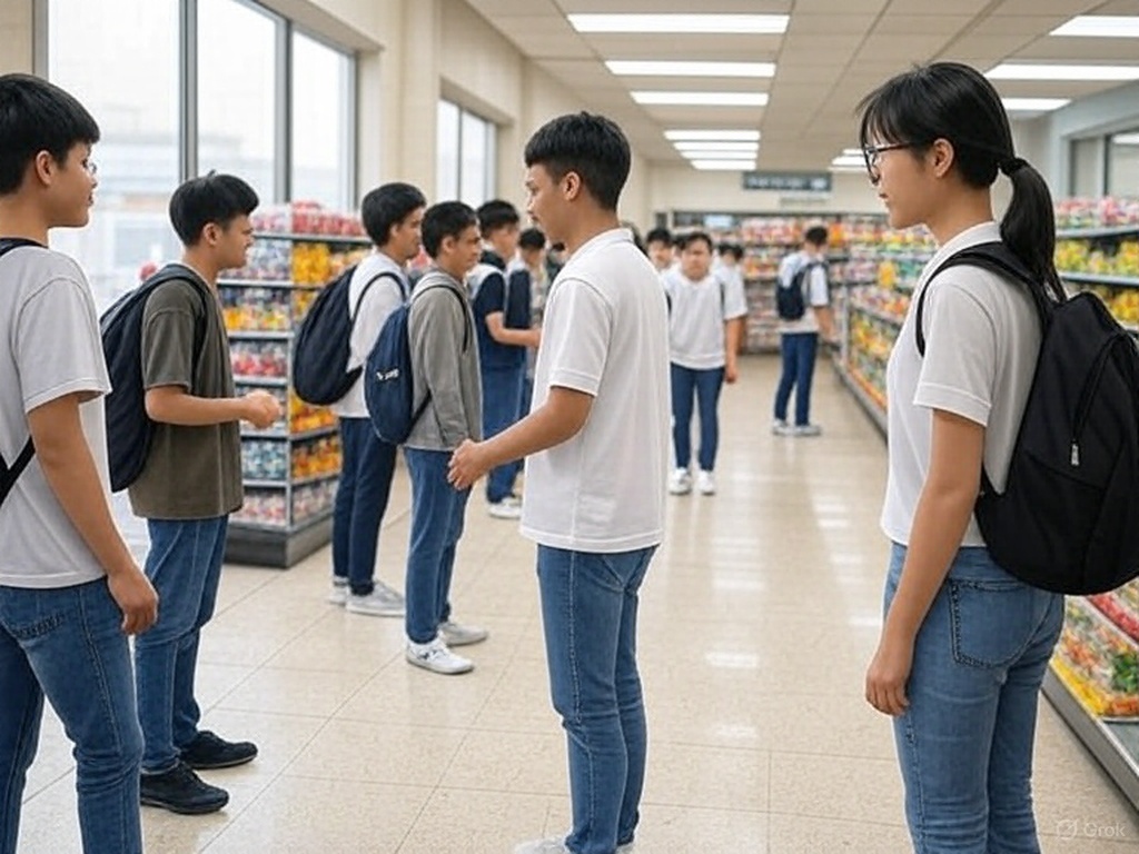 超市项目示意图